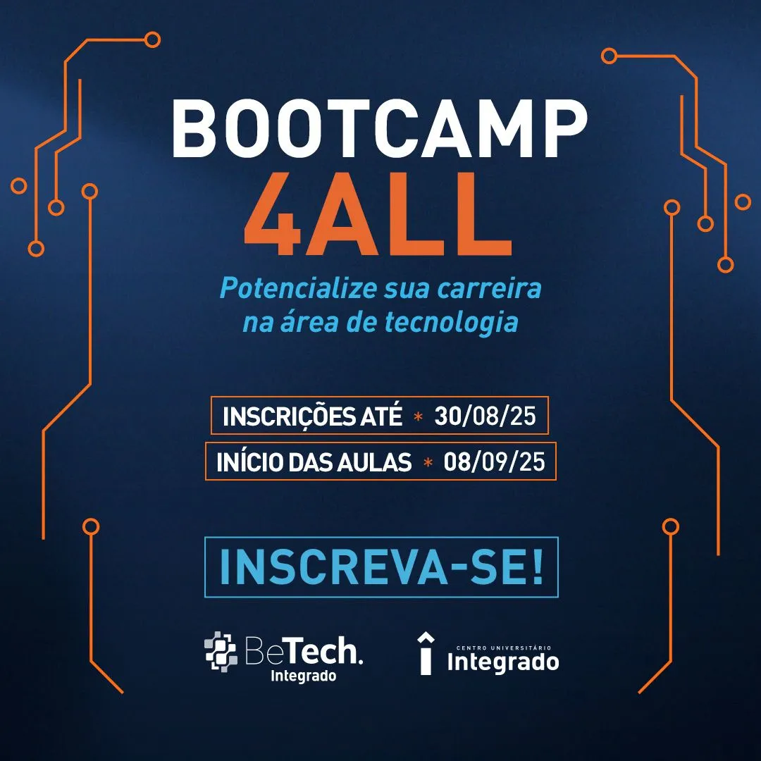 Centro Universitário Integrado oferece bootcamp gratuito em tecnologia