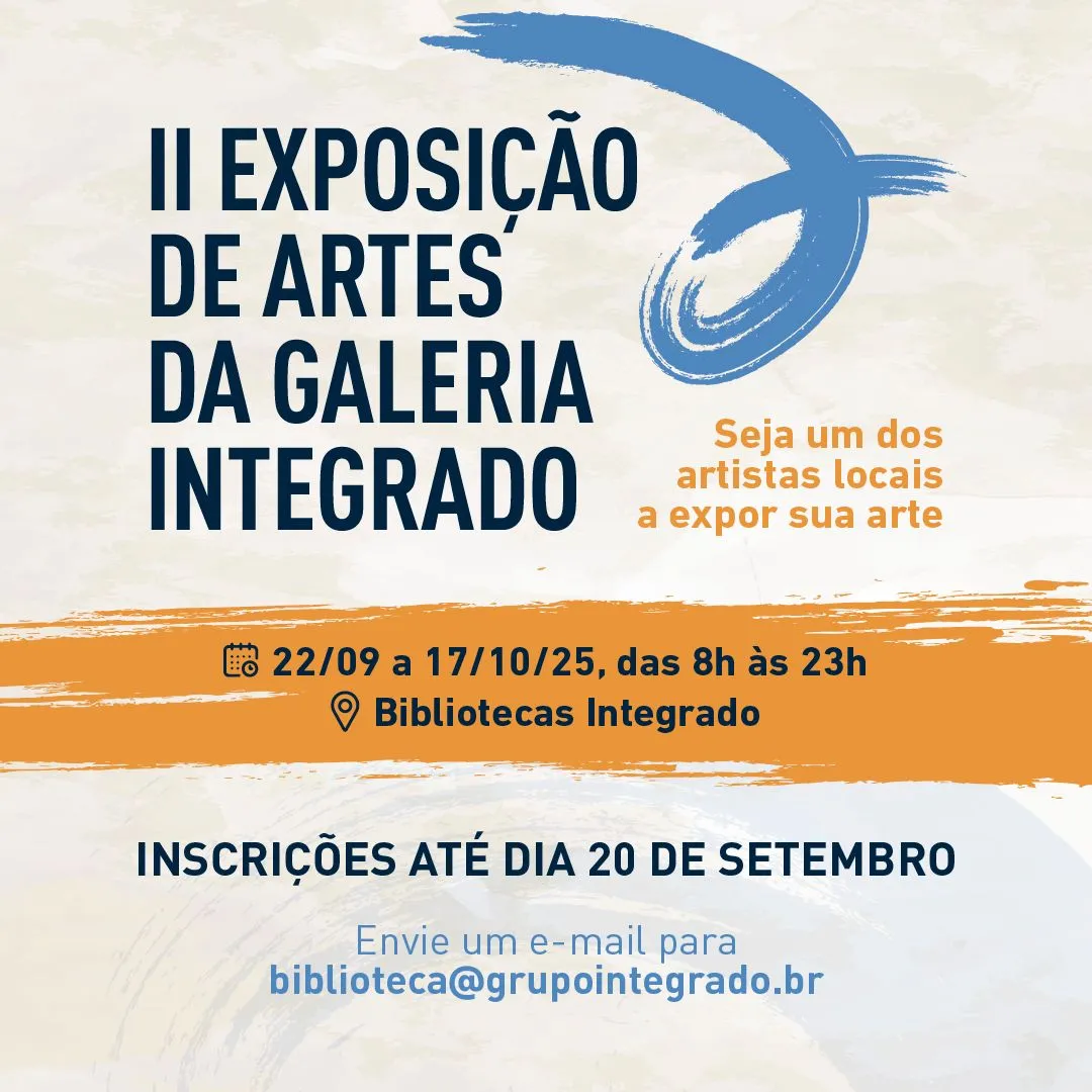 Biblioteca Integrado abre inscrições para II Exposição de obras de arte
