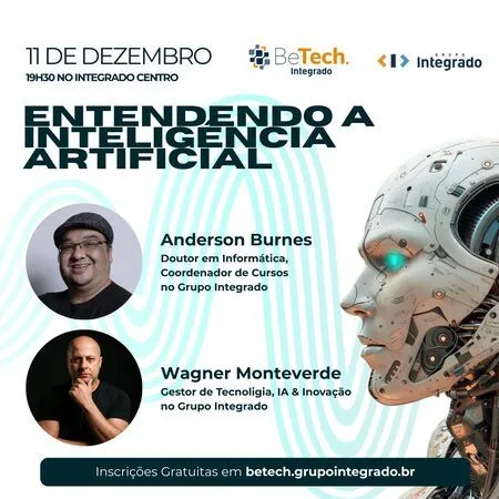 Integrado promove curso gratuito para ensinar uso prático da Inteligência Artificial