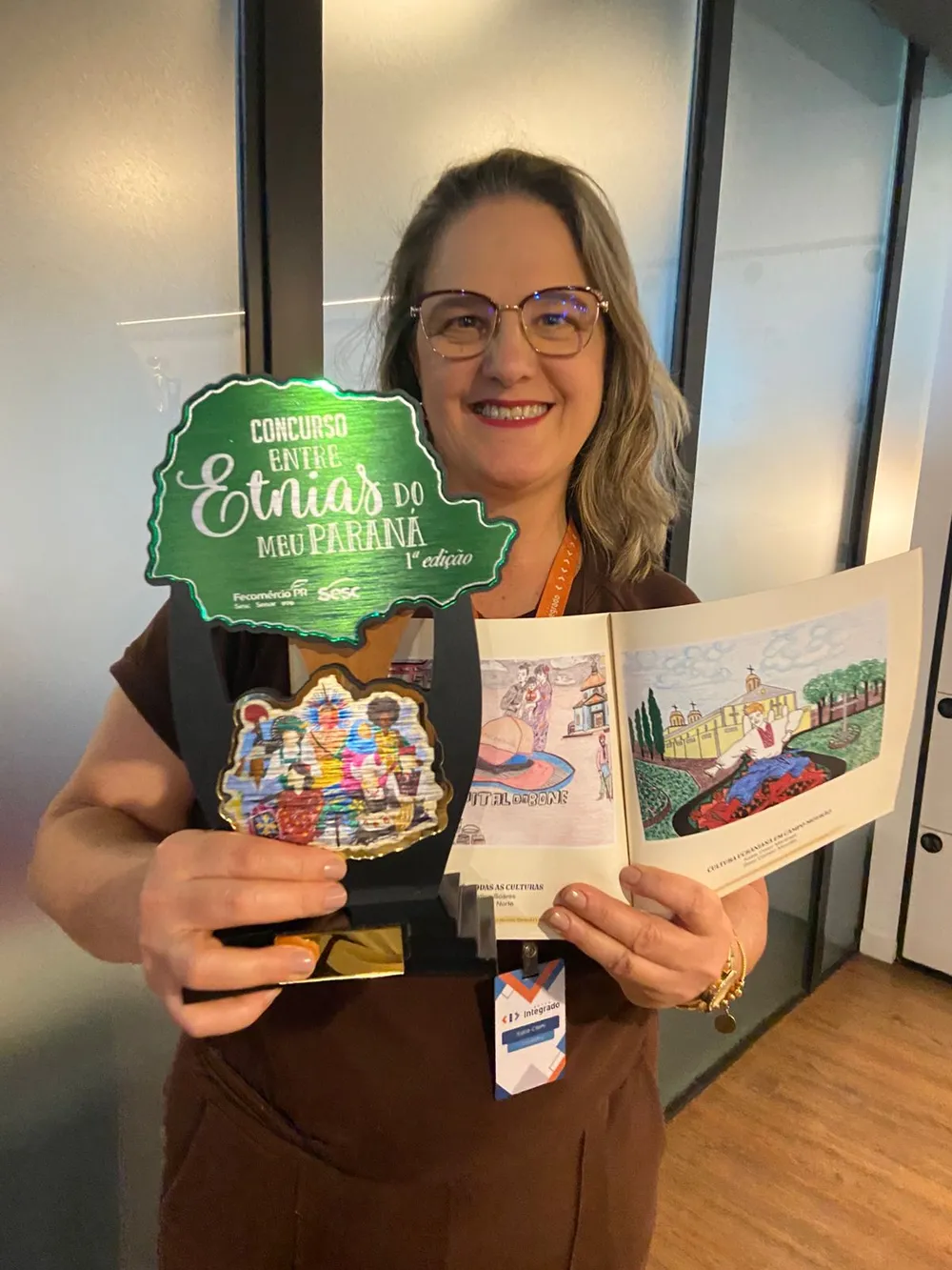 Colaboradora do Grupo Integrado conquista destaque em concurso estadual de ilustrações do Sesc